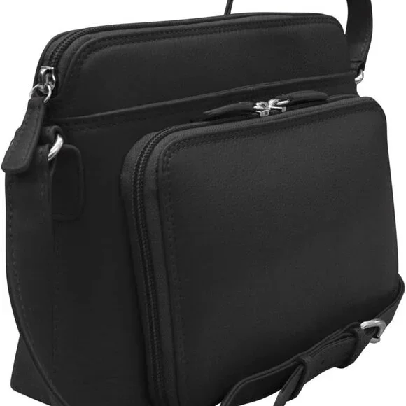 Genuine Leather Crossbody Bags for Women - Premium RFID Blocking Shoulder Bag Or Bags